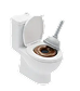 Blocked toilet